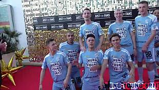 can this fit brazilian handle a colombian twink in rough gangbang?