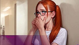 Oh my God, husband catches wife naked with delivery boy in 3D hentai! - Mila AI