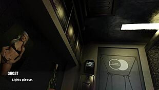 Hot black haired babe dances before getting fucked in anime game 😍💃