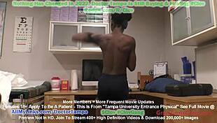 Ebony student Rina Arems gyno exam at Tampa university