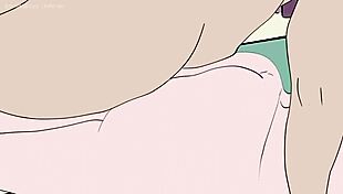 Ender Chan flows from Steve's cock in steamy Minecraft hentai cartoon