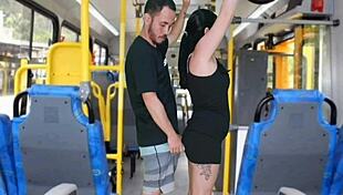 Yo, why rub your cock on her butt in public bus?