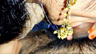 Hot Asian mature teen sucks cock in steamy girlfriend blowjob scene