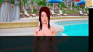 Unravel the intriguing mysteries of My New Family 166 with 3D porn and anime elements