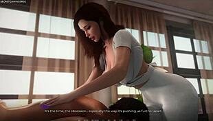 Hot Stepmom Massages Tenant With Big Ass!