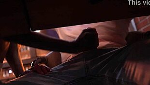 I sucked a guy in a cafe then he fucked me at home