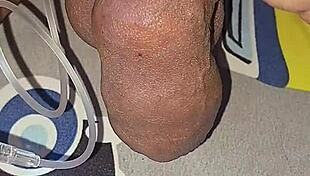 Dude, this Myanmar gay guy loves huge cocks with saline injections!