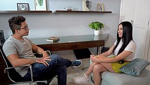 Perverted Psychologist Fucks Patient With Big Tits And Ass In Office