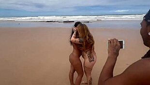 Fucking Hot One On Beach With Everyone Watching