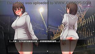 Night walk five exposes genitals in front of telephone pole and gets excited