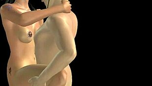 Japanese Man Fucks Indian Girl in Standing Position Animated Hentai