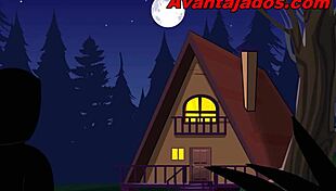 cartoon gay pervert in the forest adventures