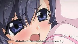 nurse dominates patient in hentai ward, humiliating creampie submission