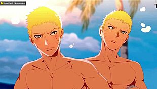 narutoxsakuraxhintata anal sex in cartoon