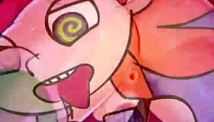 vertical hmv pink minus 8 features anime ass in hentai cartoon with music