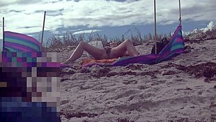 Caribbean Nude Beach Cuckold Voyeur Vacation Day Two Part 3 - Giving Random Old Man A Handjob Free Video