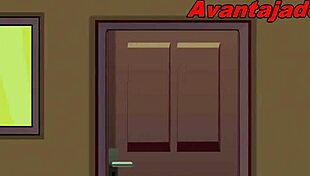 cartoon gay pervert in the forest adventures