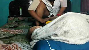 reverse cowgirl riding my monster cock, licking her natural tits in doggystyle pov pussy sex