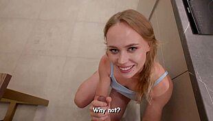 My Fan Invites Me Over, I Taste His Big Cock and Swallow Cum