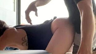 Neighbor's Wife Fucks 19Yo In Uhaul Truck With Intense Sucking And Creampie