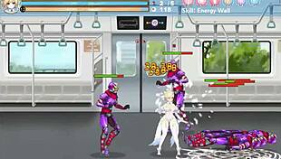 Magical angel fairy princess explores hentai game world