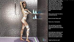 in this episode, the small character makes a gesture leading to 3d cartoon sex