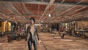 Fallout 4 Fashion Show With Chyler Leigh Top Model