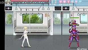 Magical angel fairy princess explores hentai game world