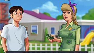 summertime saga 177 episode unfolds in erotic anime game