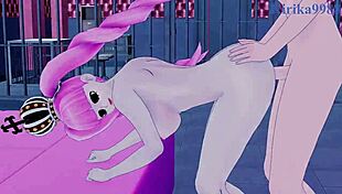 Perona and Rebecca engage in intense One Piece hentai sex