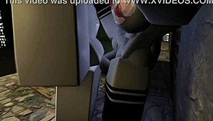 I watch Kyller suckin' in the alley, it's so hot!