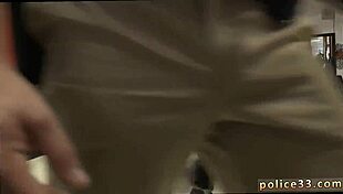 Young Gay 18+ Suspect Apprehended by Police in Sexual Robbery Scene