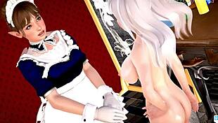 Boyfriend goes wild fucking his horny girlfriend's brains out with massive dick