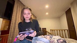 i convinced my step sister to try anal after she saw my porn