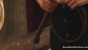 Submissive Lesbian Slave Touched By Madame