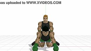 Is Little Mac ready for intense bareback gay sex in the game?