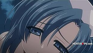 nurse dominates patient in hentai ward, humiliating creampie submission