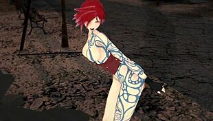 Tattooed Lilith Doggystyle Sex in 3D Hentai