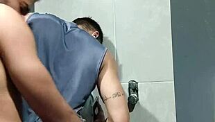 Guy Stares During Workout, Leads To Bathroom Fun