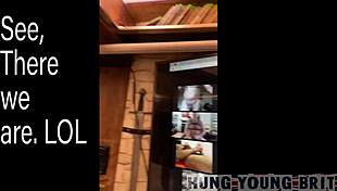 Quarantined lads fuck cum dump on cam.