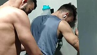 Guy Stares During Workout, Leads To Bathroom Fun