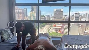 Relaxing Massage Session With Tattooed Blonde Luxx