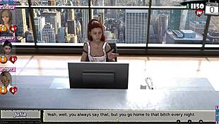 babysitter plays mr gentleman with niece in hentai game