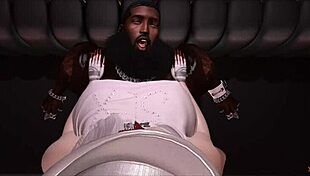 3D animated Sex with a Metal themed Barbie