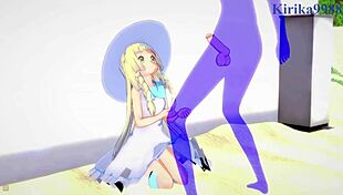 Lillie and jessie musashi have intense sex in pokemon hentai