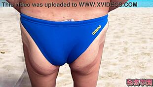 do you like cocks and buttocks sticking out of your swimsuit masturbation handjob ejaculation secret school