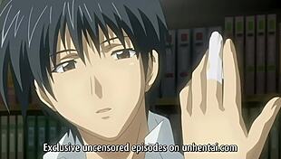 Hentai - 18Yo Schoolgirl In Uniform Caught Fingering And Masturbating In School Uncensored