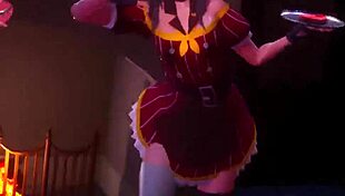 konosuba the animation in 3d cartoon style