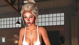 Hentai cartoon features interracial scenes with big black cocks in 3D anime.