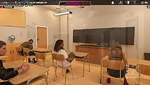 3D animated college adventure with hot sex scenes and gameplay